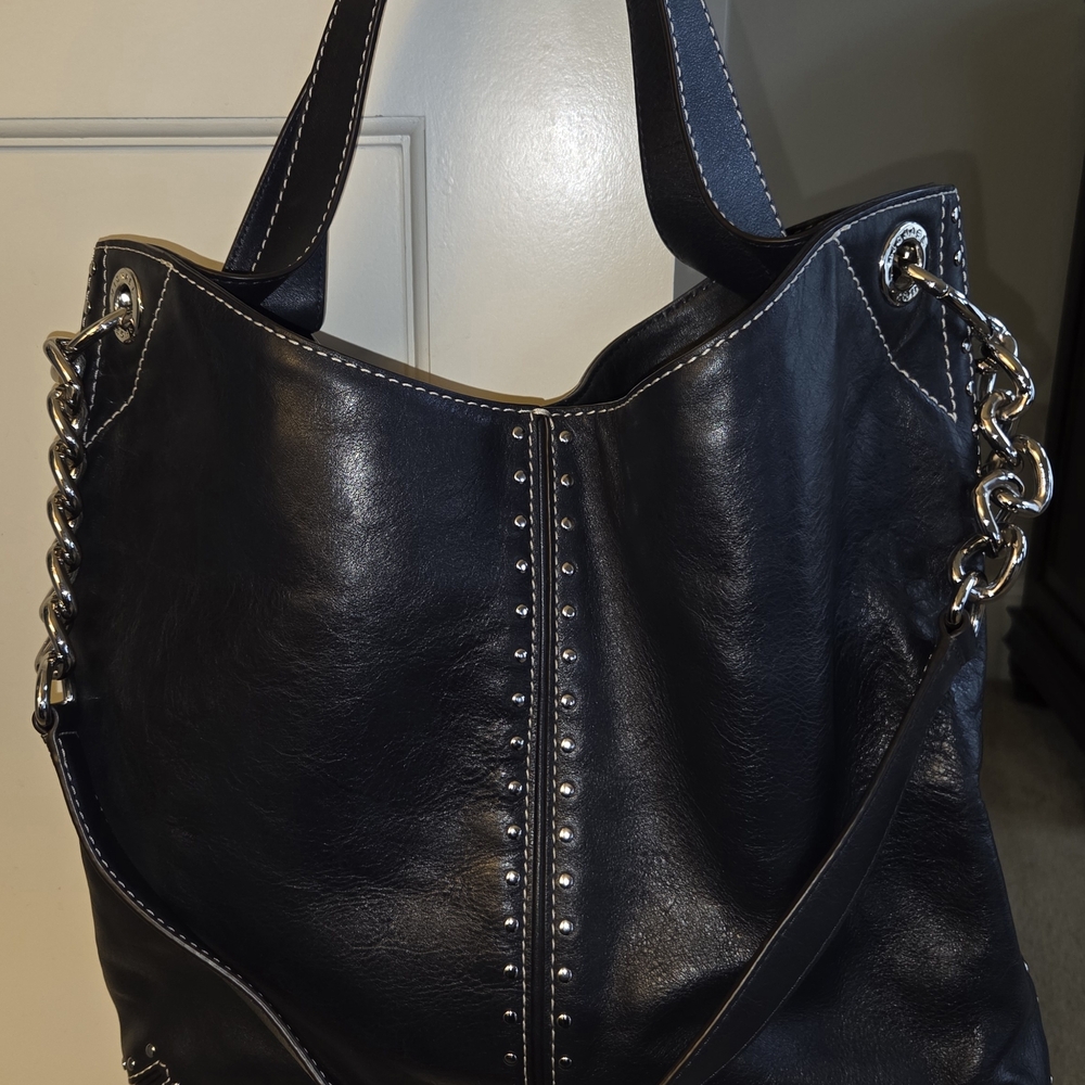 SOLD off Platform - Leather Tote Bag